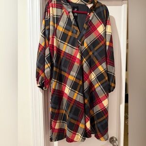 Plaid Women's Dress